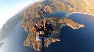 Мой полет на параплане в Олюденизе, Турция