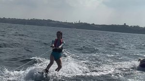 Вейкборд и покатушки на плюшке Средиземном море, Израиль.