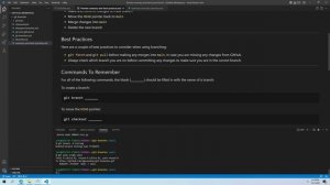 git Branching 4 - Summary and Best Practices