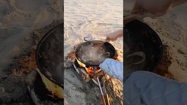 Сердце и печень приготовленные на костре в пустыне???? смотреть онлайн