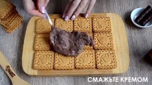 Торт из печенья с заварным кремом ❣️