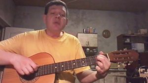 В мире много стихов и песен ( гитара) песня про отца