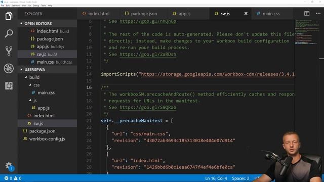 Build a Simple PWA based on Basic JavaScript using Google's Workbox смотреть онлайн