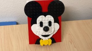 LEGO Brick Sketches Mickey & Minnie | 40456 | 40457 | Speed Build 4K