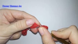 УЗОР Ягоды Рябины крючком - подробный Мастер-класс