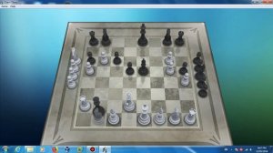 Chess Titans Windows 7 Game 1 Let's Play!
