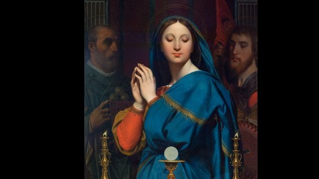 34.  История в артефактах. "Мадонна перед чашей с причастием" (Шедевры Пушкинского музея)