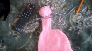 #детскиевещи#спицами#  Шапочка ЗАЯ  от 0 до 3-х месяцев