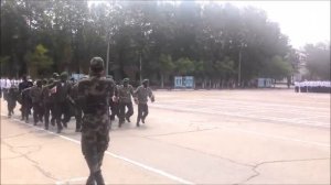 Необычный марш от курсантов ДВОКУ