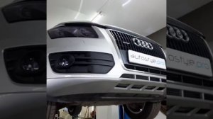 Audi Q5 - замена гофры на выхлопной системе, установка насадок