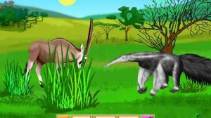 домовенок бу мир животных,обезьяна,писец,муровьед