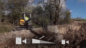 Volvo ECR50D Compact Excavator promotional video