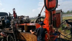 Максимальные обороты бурение скважины продувка скважины забавные моменты в конце ЗИЛ на максималках