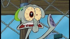 Сквидвард закончил свои дела