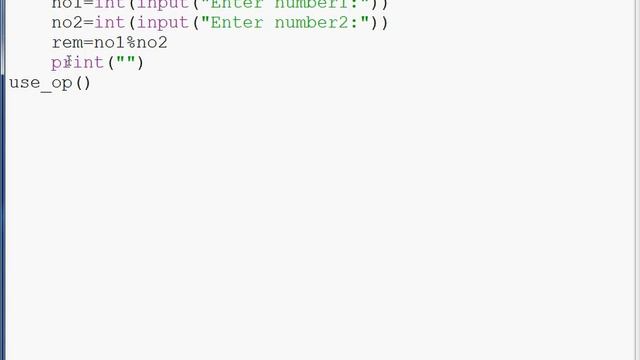 Python Programs for beginners | remainder operator in python | ** operator in python | // operator