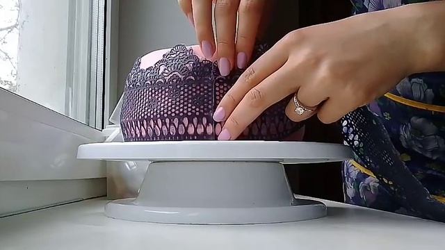 Оформление праздничного торта мастикой и кружевом из желатина смотреть онлайн