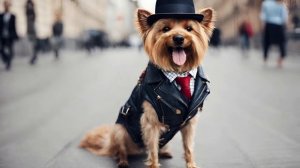 Модные собачки через нейросеть. Fashionable dogs through a neural network