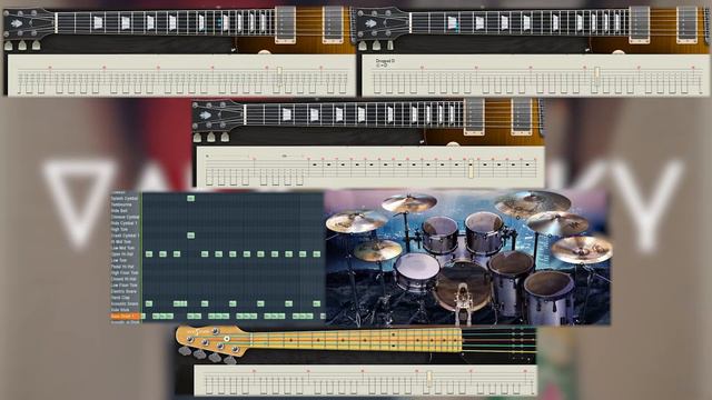 Vanilla Sky - Zvenit Yanvarskaya Viuga (Разбор/Как играть/все инструменты/how to play) смотреть онлайн