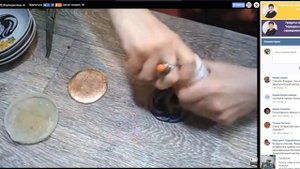 МК Карандашница. Имитация камня.  Декупаж