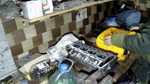 Отшлифовали головку клапанов Ваз 2104 (рекомендуем посмотреть)..mp4