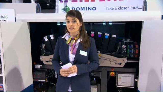 Domino N610i 7 color Digital UV Inkjet Label Press смотреть онлайн
