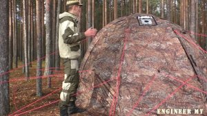 Универсальная палатка УП-2 (подробный обзор)