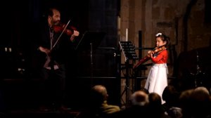 Shostakovich 5 pieces for two violins | Leia Zhu (8) & Bradley Creswick