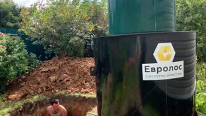 Установка Евролос био 5 плюс в Пушкино. Колодец дома . https://kolodezdoma.ru/