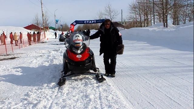 Снегоход Frontier 1000 на гонке Берингия-2022 смотреть онлайн