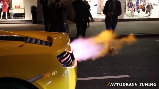 Обзор / Топ.10.Самых Огненных языков из выхлопных систем. смотреть онлайн