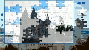 Большие пазлы: Замки (Great puzzles: castles)