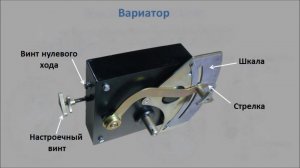 Вариатор для СКП 2,1 "Омичка",  часть 1. Комплект поставки