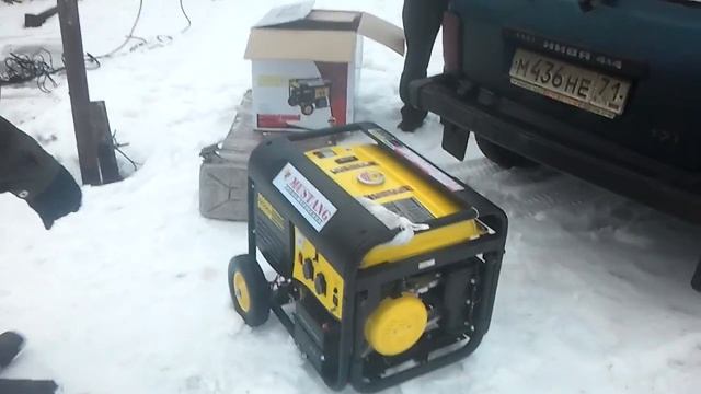 Бензогенератор Mustang 7000W.Планета Строй Тула 2012 смотреть онлайн