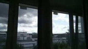 Переделка глухого пластикового окна в два открывающихся .