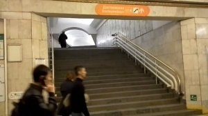 Переход на станцию Достоевская!