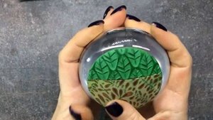 Урок кулон из полимерной глины.