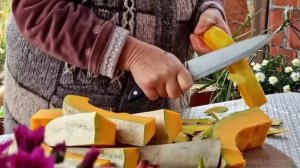 Жареные Баклажаны, Тыквенный Плов Азербайджанская Кухня Деревенская Кухня Рецепты