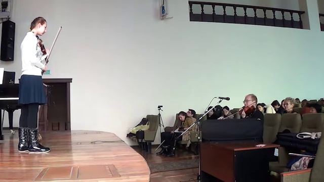 The Violin Master Class Professor the Luther College in Decorah, Iowa ,  Igor Kalnin. смотреть онлайн