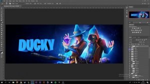 Fortnite Banner Tutorial - Photoshop/Cinema4D