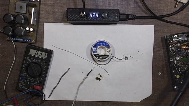 Припой хлам (Не советую ) с Китая 63 на 37 смотреть онлайн