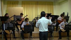 Ансамбль гитаристов. Тонкая рябина