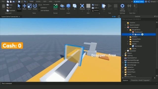 Tycoon Series Tutorial Part 4 - Roblox Studio смотреть онлайн