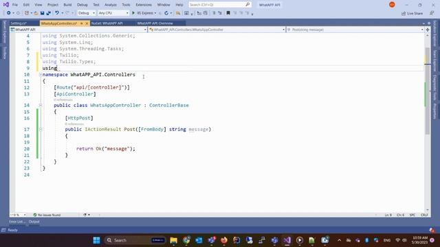 WhatsApp Integration with ASP.NET Core : Step-by-Step