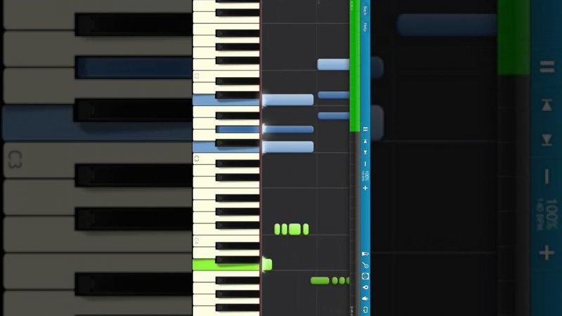 Вирус - Ручки - Как играть на пианино #shorts #pianotutorial #synthesia