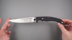 Складной нож НОКС "Аватар" на подшипниках, клинок D2, рукоять G10, краткий видео обзор и распаковка