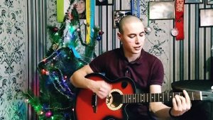 Пісня під гітару "Шумит сосна,река жемчужная течёт" кавер від Ваня Лукашевич
