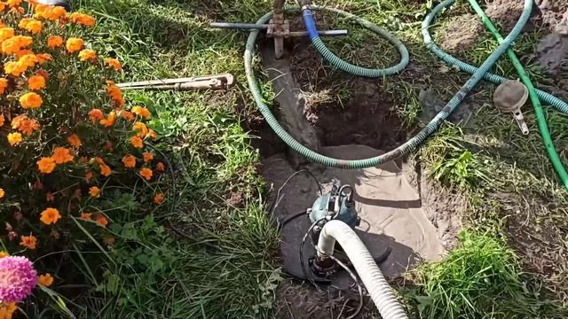 Гидробурение абиссинской скважины в Приозерском районе Ленинградской области