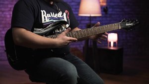 Электрогитара баритон 7 струн Jackson DKAF7 (веерные лады)