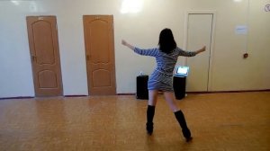 Ксения Пархатская   танцевальная рутинка