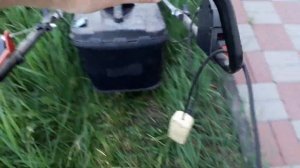 Как косит | Макита электрическая газонокосилка ? How mowing Makita electric lawn mower